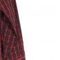 Roundtree & Yorke Check Blue Red Men's Dress Shirt Long Sleeve Button Down M 008