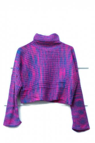 Fashion Nova Pink Women's Beautiful But Cold SweaterTurtleneck Size Small   011