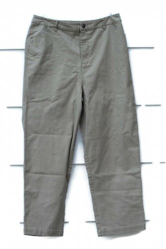 ASOS Khaki Tan Women's Casual Pants Straight Leg Size 12  015