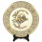 VTG 1971 Lenox Meadowlark Round Collector Plate Boehm Birds Limited Ed 10 5/8"