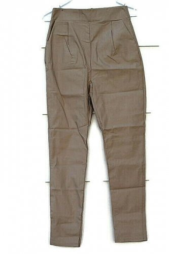 Fashion Nova Taupe Women's Looking Down On Your Pant Stretch Size Medium  005