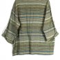 Dressbarn Multicolor Women's Dress Top Blouse 3/4 Sleeve Front Buttons 2X 034W