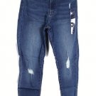 Madrid Blue Denim Women's High Rise Jegging Spray On Jeans Size 7 033 W