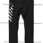 Authentic Black Women's Cropped Leggins Size Large  016