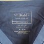 Cherokee Blue Women's Scrub Top Short Sleeve Pullover Medium 003