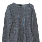 Design History Gray Onyx Pearl Marl Women's Long Sleeve Shirt Pullover Large 014