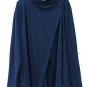 Old Navy Black Women's Activewear Long Sleeve Shirt Wrap Front Size XXL 017