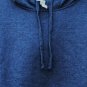 Independent Trading Blue Men's Sweatshirt Long Sleeve Hoodie Drawstring M  010