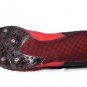 Track & Field Men's Athletic Cleat Shoes Sneakers Black Red Lace Up Size 15