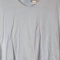 Liz Claiborne by Elisabeth Blue Women's Pullover Short Sleeve Blouse 1X 038