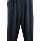 Bechamel Black Women's Stretch Dress Pants Pull On Elastic Waist L 061