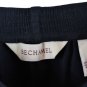 Bechamel Black Women's Stretch Dress Pants Pull On Elastic Waist L 061