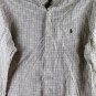 Ralph Lauren Check Men's Long Sleeve Dress Shirt Medium 015