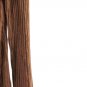 Apt 9 Brown Women's Long Sleeve Stretch Top Blouse Slit Side Bottom M 049