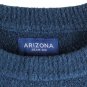 Arizona Jean Co Blue Stripe Men's Long Sleeve Shirt Pullover Crewneck XXL 007