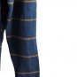 Arizona Jean Co Blue Stripe Men's Long Sleeve Shirt Pullover Crewneck XXL 007