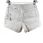 Free Assembly White Women's Rolled Cuff Jean Short Size 8 029
