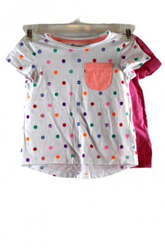 Marvel 2 Piece Pink and White Girls Top Pullover Size 4T 028