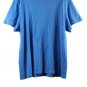 Karen Scott Blue Women's Top Blouse Beaded Neckline Short Sleeve 2X 055