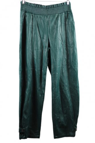 Ryegrass Green Women's Work Dress Pants Pull On Elastic Waist Medium 030