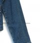 Sharon Young Women's Pocket Beads Blue Denim Jean Jacket Blazer Top Size 4   017