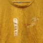 Old Navy Summer State of Mind Women's Yellow Shirt Short Sleeve  XL  015