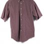 Old Navy Towncraft Covington Roundtree 6 Men's Short Sleeve Dress Shirt M 017