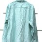 Caribbean Joe Men's Dress Long Sleeve Shirt Green Size Large  001