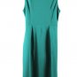 IHot Green Women's Sleeveless Party Cocktail Dress Asymmetrical Hem Large 053