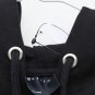ASOS Design Black Sweatshirt Hoodie Drawstring Size Medium  010
