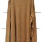 Sonoma Supersoft Double Knit Brown Men's Long Sleeve Shirt Big & Tall 4XB  001