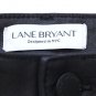Lane Bryant Black Women's Super Stretch Skinny Pants Mid Rise Size 26  012
