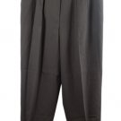 Jones New York Brown Women's Dress Pants Zip Button Closure 14W 058