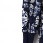 Helen's Heart Blue White Women's Top Blouse Long Sleeve 1X 034