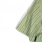 St John's Bay Striped Green Men's Short Sleeve Dress Shirt Button Down M 008