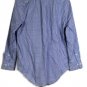 Ralph Lauren Blue White Check Men's Dress Shirt Long Sleeve Button Down M 003