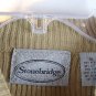 Stonebroke Gold Women's Ribbed Long Sleeve Sweater Pullover XL 045