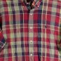 Ralph Lauren Plaid Men's Short Sleeve Men's Dress Shirt Button Down Large 012