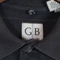 Geoffrey Beene Black Check  Men's Dress Shirt Short Sleeve Size Medium  005