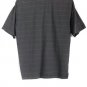 Geoffrey Beene Black Check Men's Dress Shirt Short Sleeve Size Medium 005
