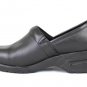 Cherokee Harmony Workwear Authentic Women's Clogs Black Leather Size 9W