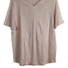White Stag Pink Women's Casual Top Blouse Short Sleeve Pullover 2X 039 White Stag Pink Women's Casual Top Blouse Short Sleeve Pullover 2X 039