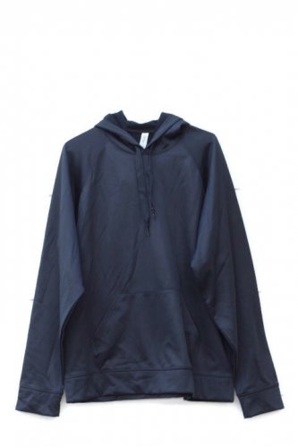 Jerzees Dri Power Black Men's Hooded Jacket Drawstring Size Large  011
