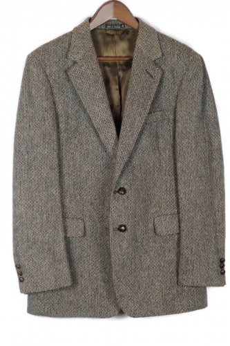 Hill & Archer Brown 100% Wool Men's Blazer Suit Size 40R