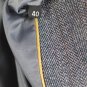 Haggard Imperial Gray Men's Blazer Suit Jacket Herringbone Gentleman's Fit 40