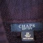 Chaps Purple Women's Knit Sweater Front Button Closure 3/4 Sleeve 1X 023