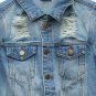 Fashion Nova  Blue Women's Iconic Denim Jeans Jacket Medium Blue Wash XS     009