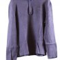 Calvin Klein Purple Men's Long Sleeve Sweat Shirt Quarter Zip Large 010