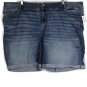 Old Navy Curvy Blue Denim Women's Shorts Size 28 Plus Regular 044