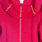 Nygard Collection Red Women's Knit Top Blouse 3/4 Sleeve 2X 040